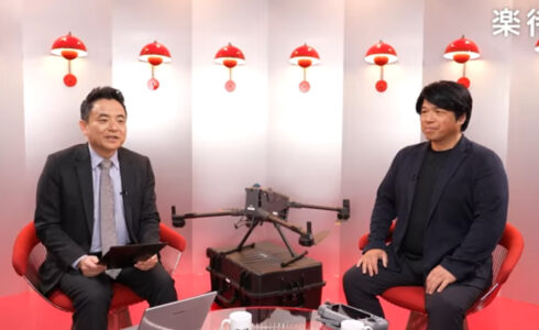 YouTube「楽待 RAKUMACHI」での対談場面